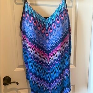 Multicolor Zigzag Women's Swim Too